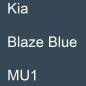 Preview: Kia, Blaze Blue, MU1.